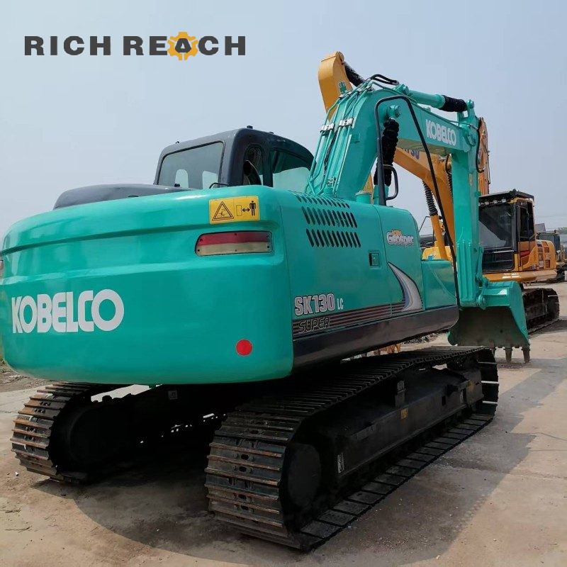 Long carriage (LC) undercarriage side view of a 2017 Kobelco SK130LC excavator, 500 hours, $20,833